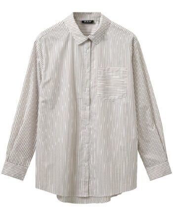 H2o Skjorte Rønne Essential White Brown