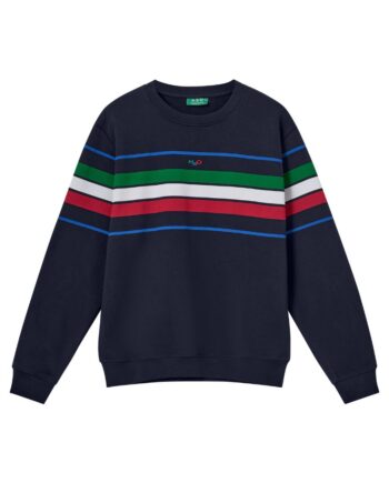 H2o Sweatshirt Classic Sweat   39 Neck Navy