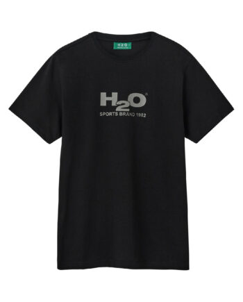 H2o  -shirt Logo Black Anthracite