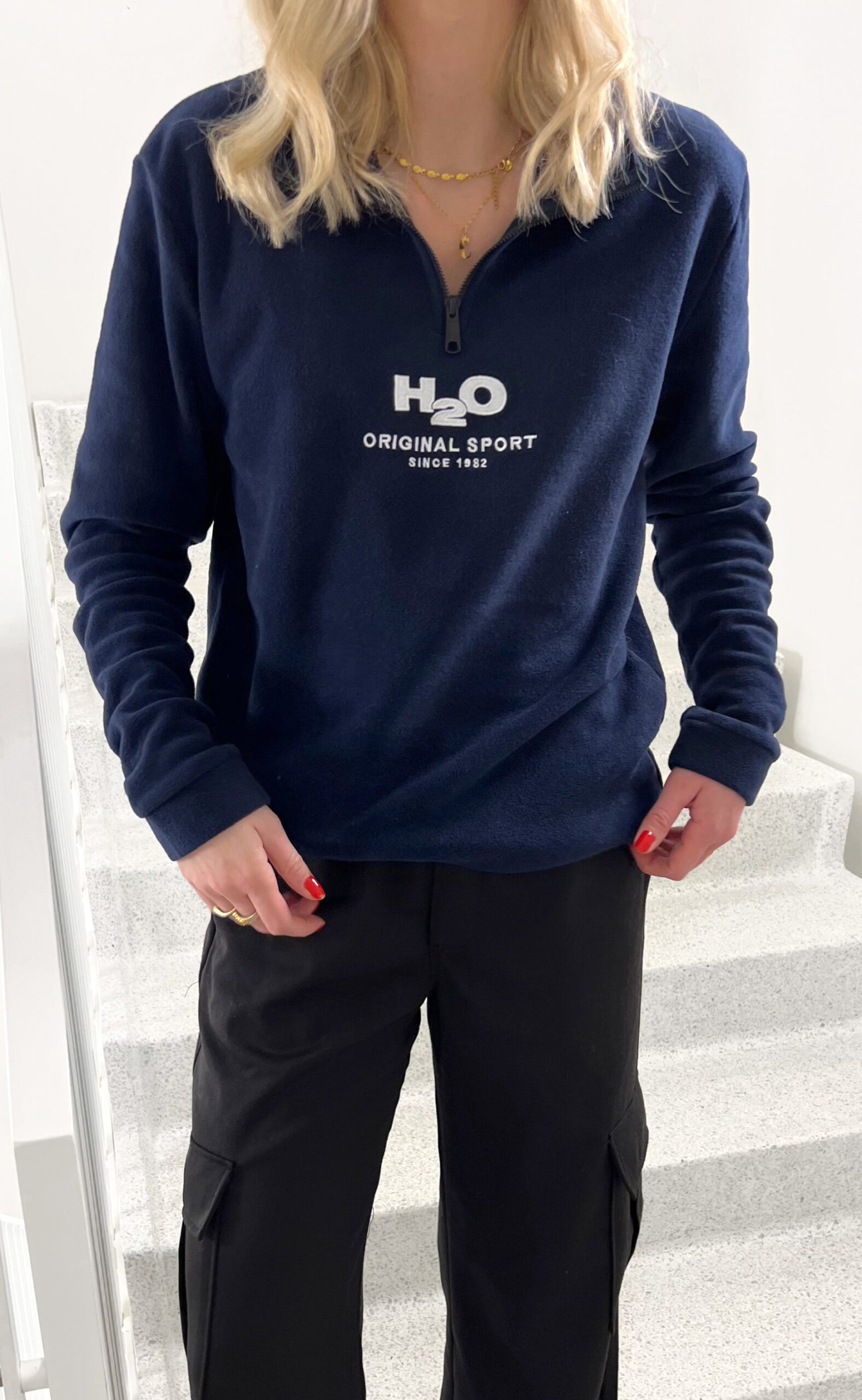 H2o Trøje Blåvand Navy
