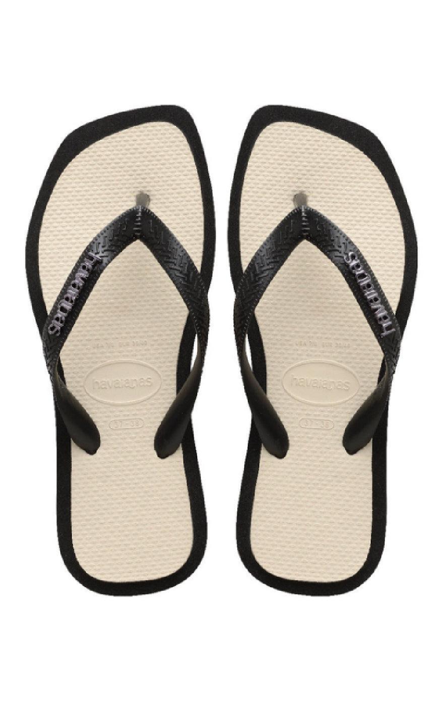 Havaianas Klipklapper   Sandal Top Square Fusion Black
