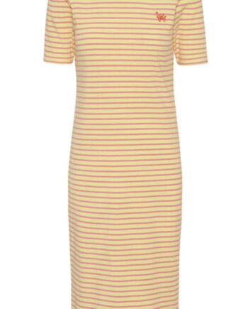 Hunkøn Kjole Felipa Yellow Striped