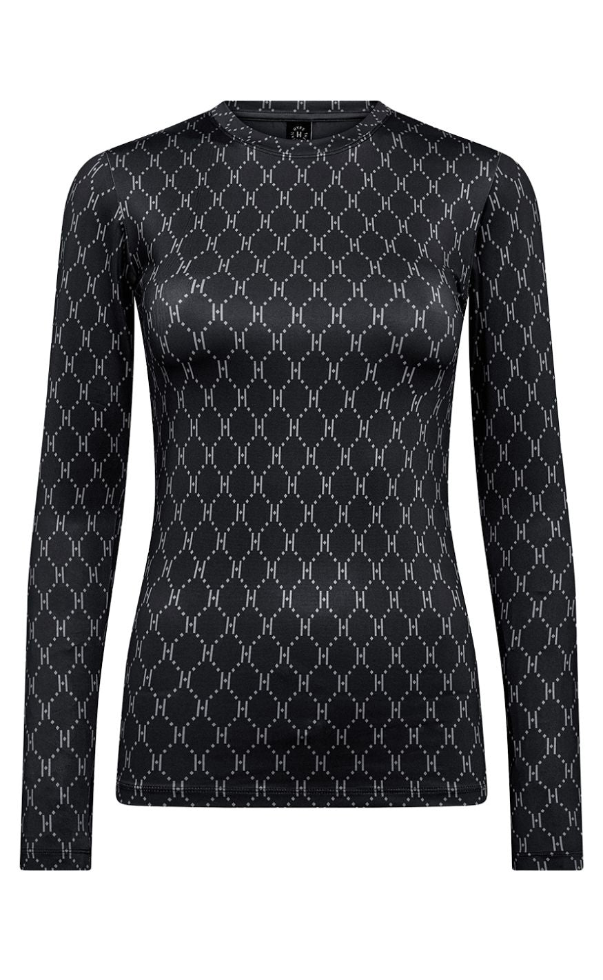 Hype The Detail Bluse Printed 14 Black