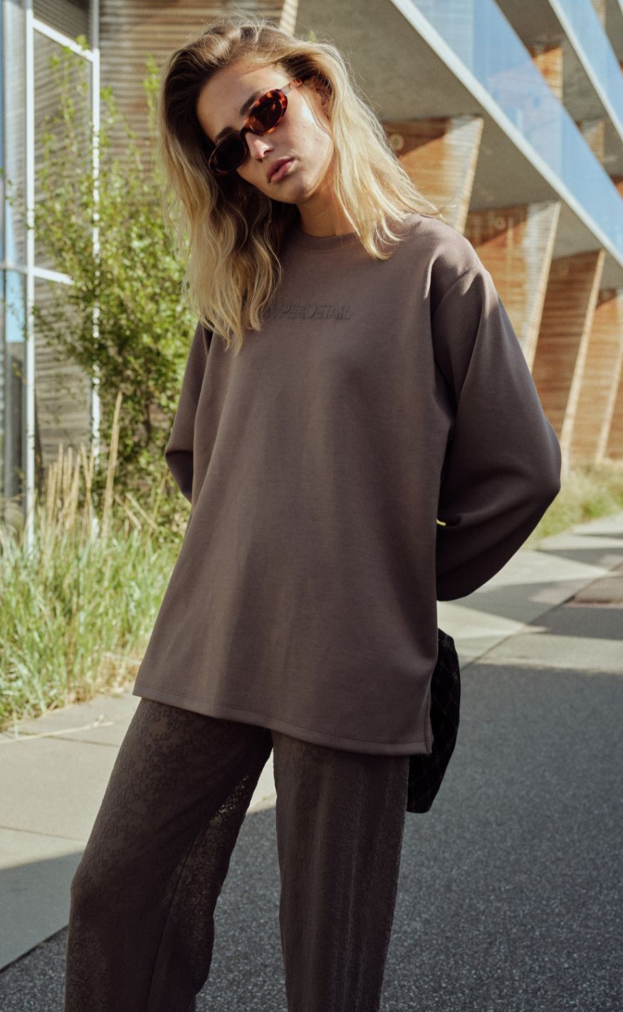 Hype The Detail Sweatshirt 550-14 Brown