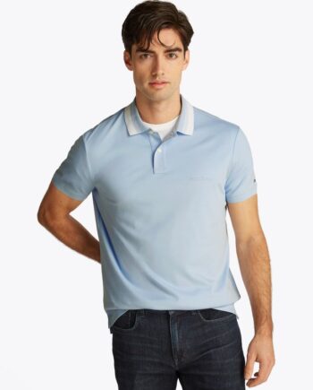 Interlock Collar Detail Reg Polo