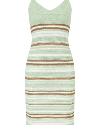 Jdy Kjole Tropical Smoke Green Toasted Coconut Birch
