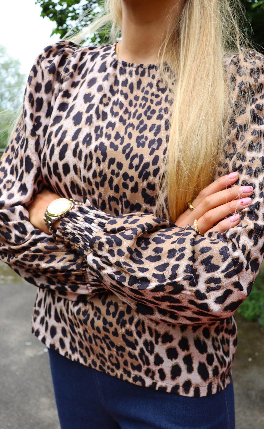 Liberte Bluse Ena Ls Lux Leo