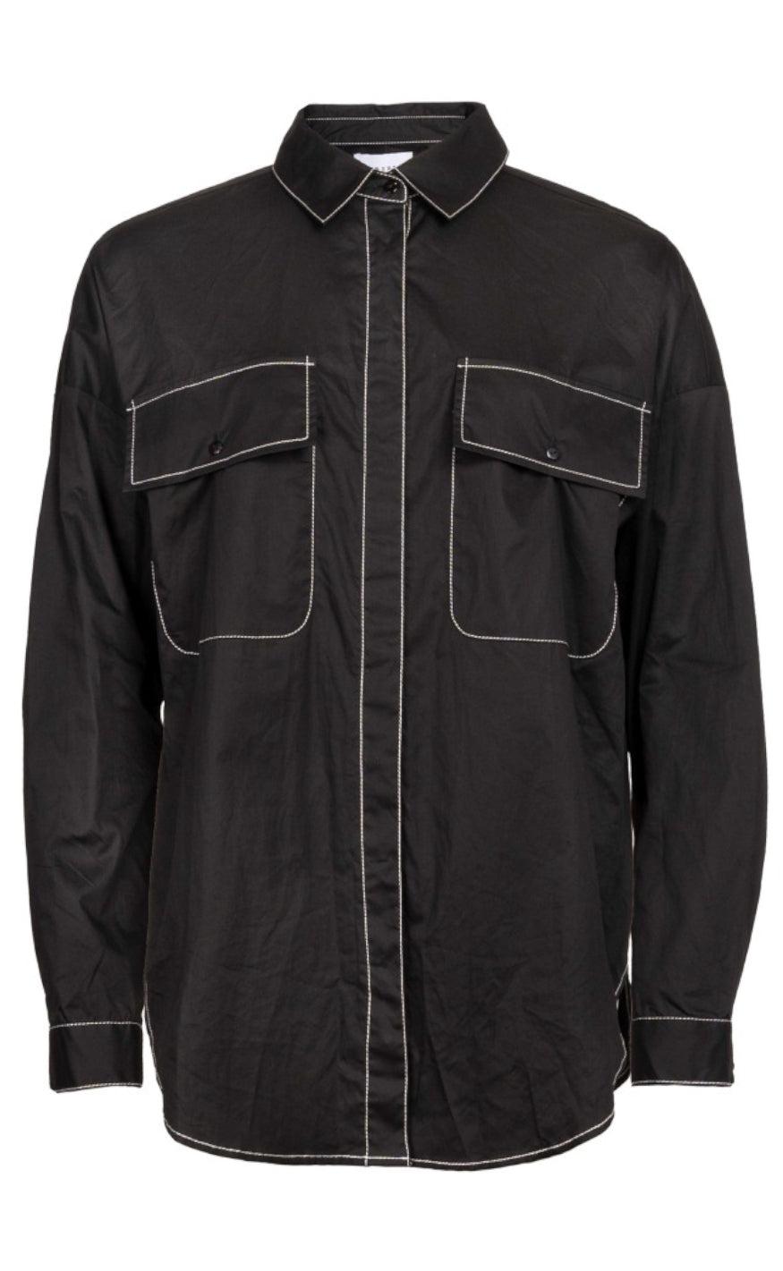 Liberte Bluse Mero Cargo Black