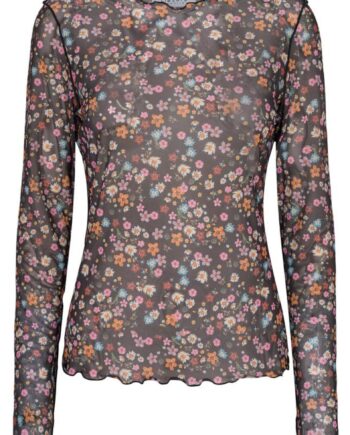 Liberte Bluse Mesh Aw Flower