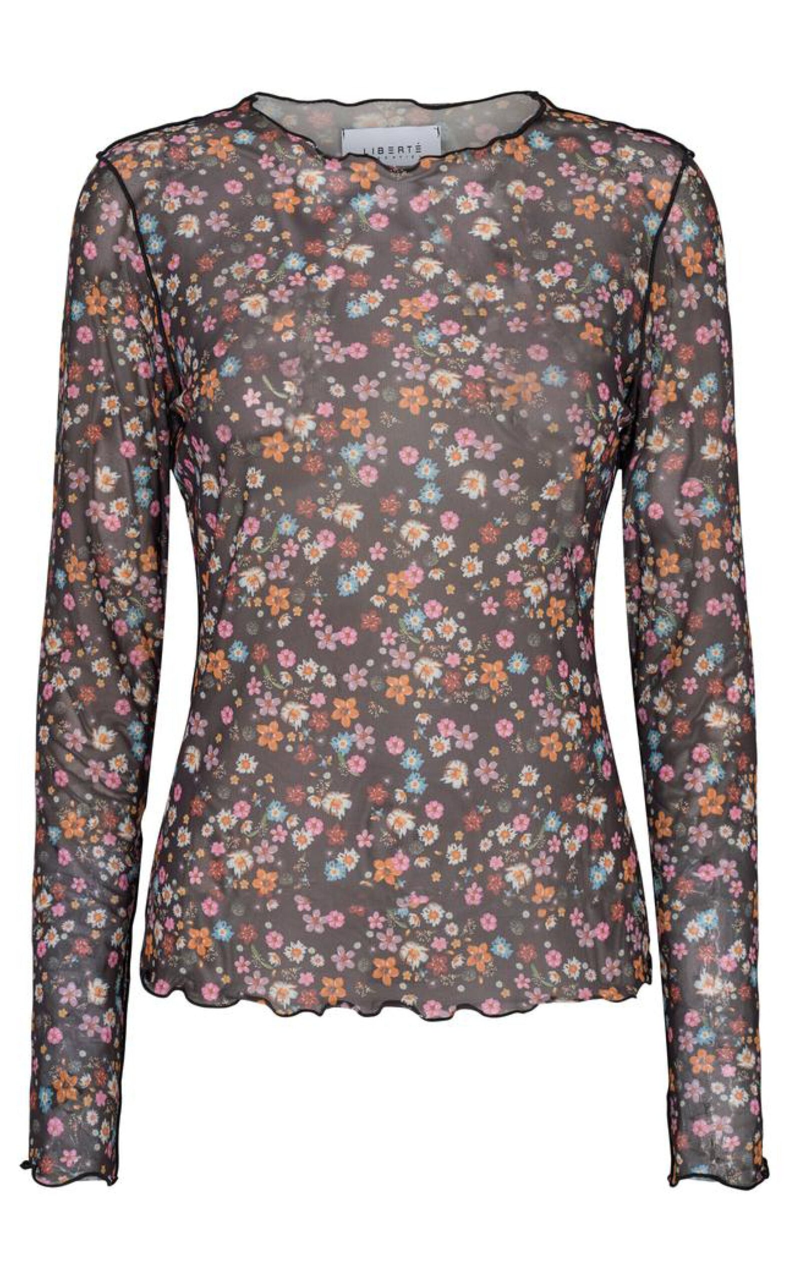 Liberte Bluse Mesh Aw Flower