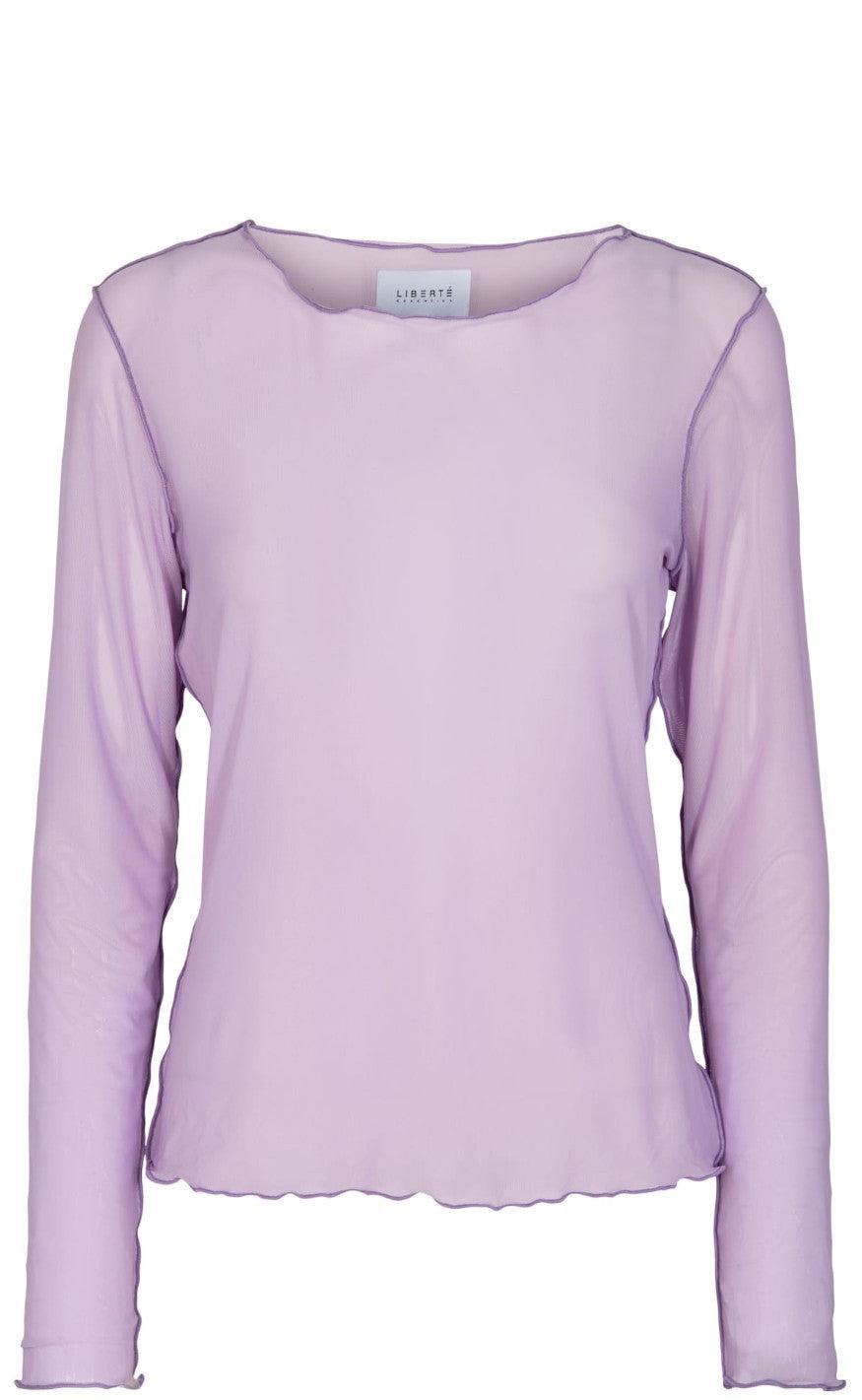 Liberte Bluse Mesh Light Purple