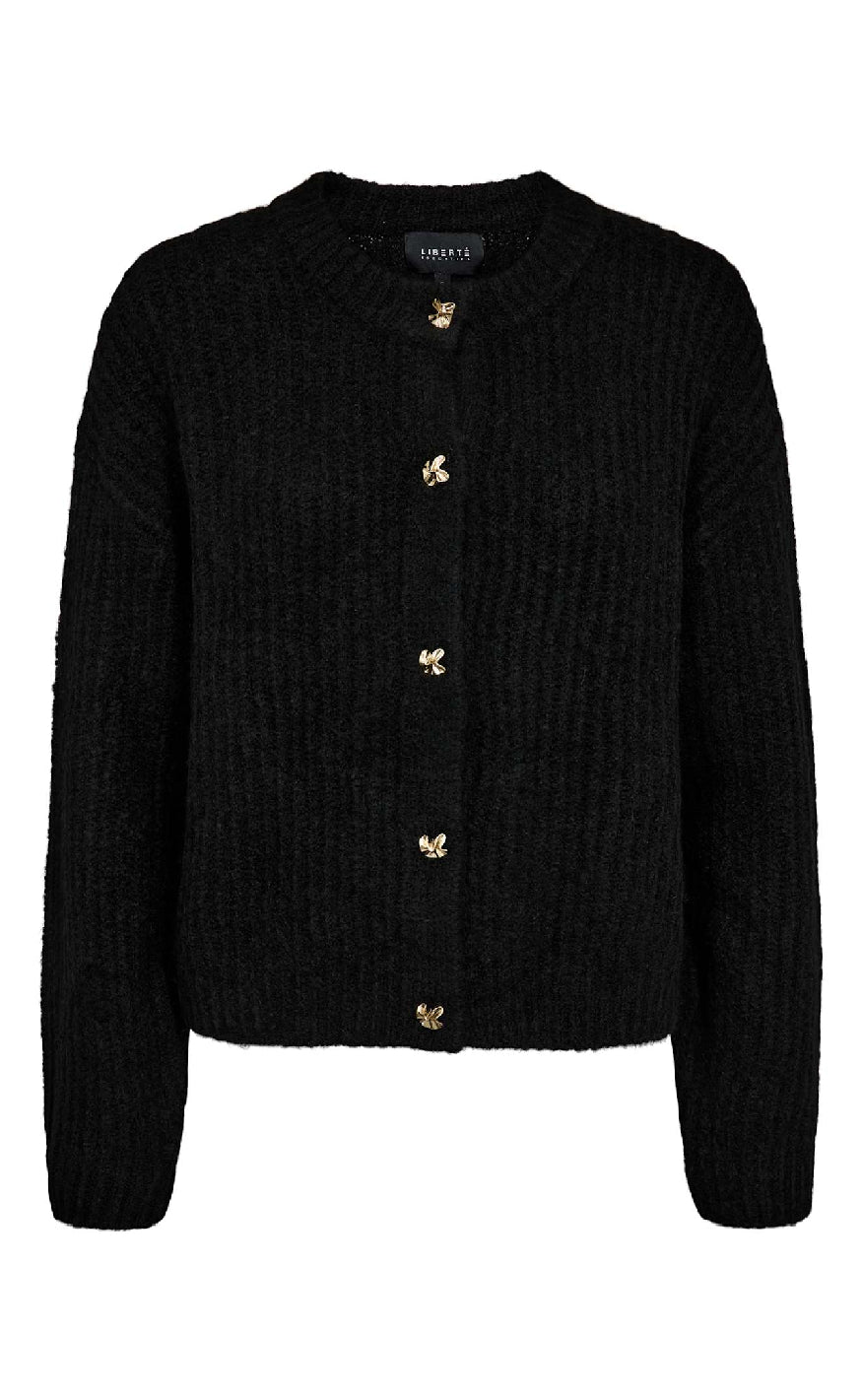 Liberte Cardigan Fro Black