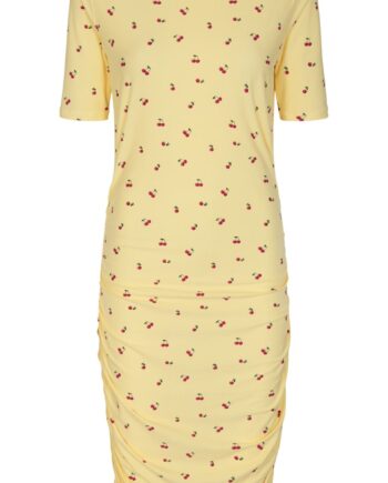 Liberte Kjole Alma Cherry Print