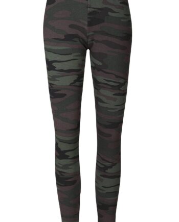 Liberte Leggings Alma Fleece Dusty Camo Dark Brown