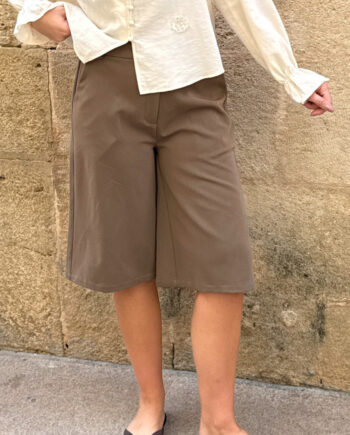 Liberte Shorts Freddy Long Nougat Brown