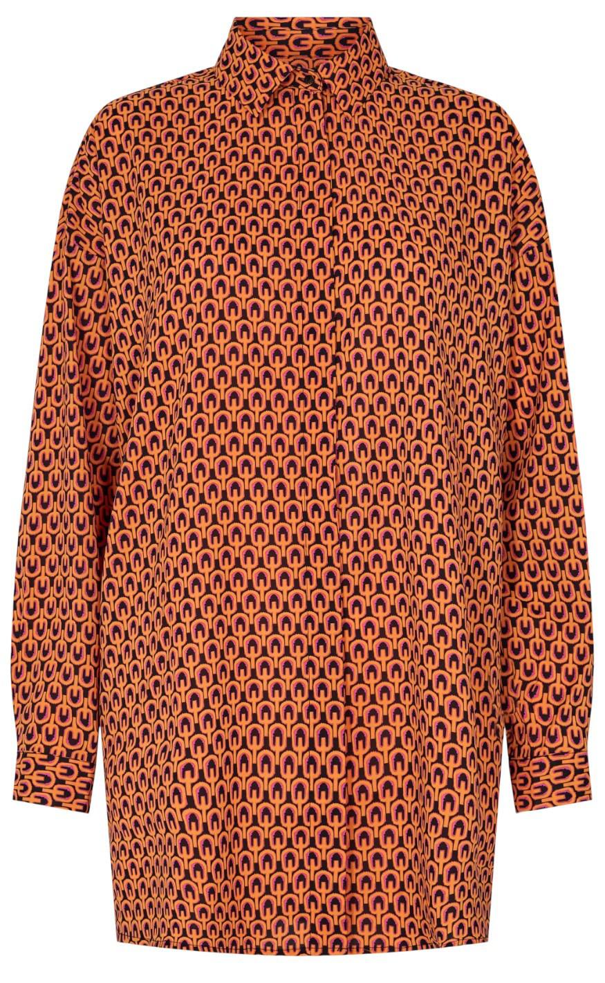 Liberte Skjorte Edna Black Orange