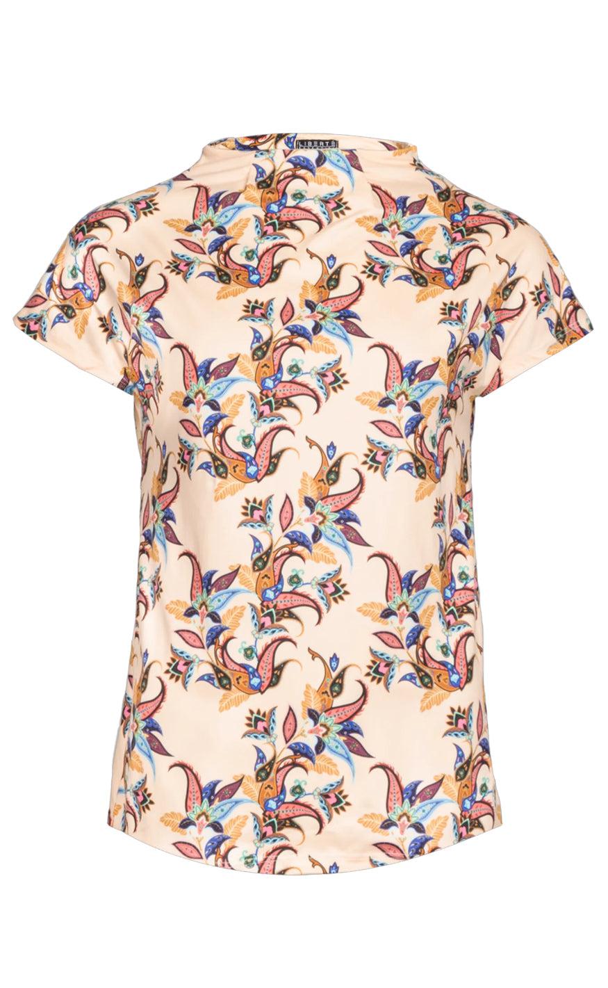 Liberte Top Alma Vanilla Multicolour Paisley