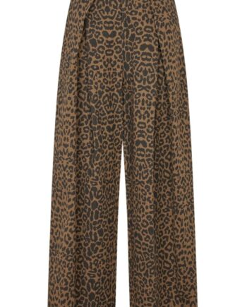 Lollys Laundry Bukser Zola Leopard Print