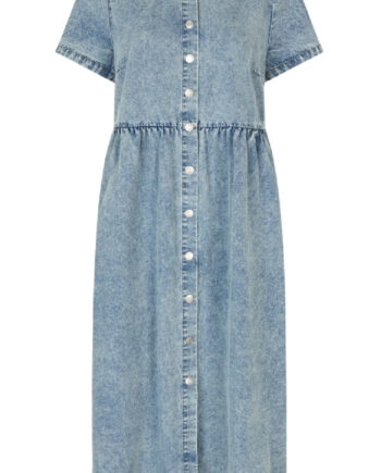 Lollys Laundry Kjole Aliya Washed Denim