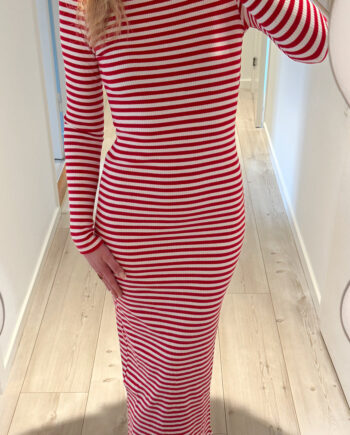Lollys Laundry Kjole Christina Maxi Red
