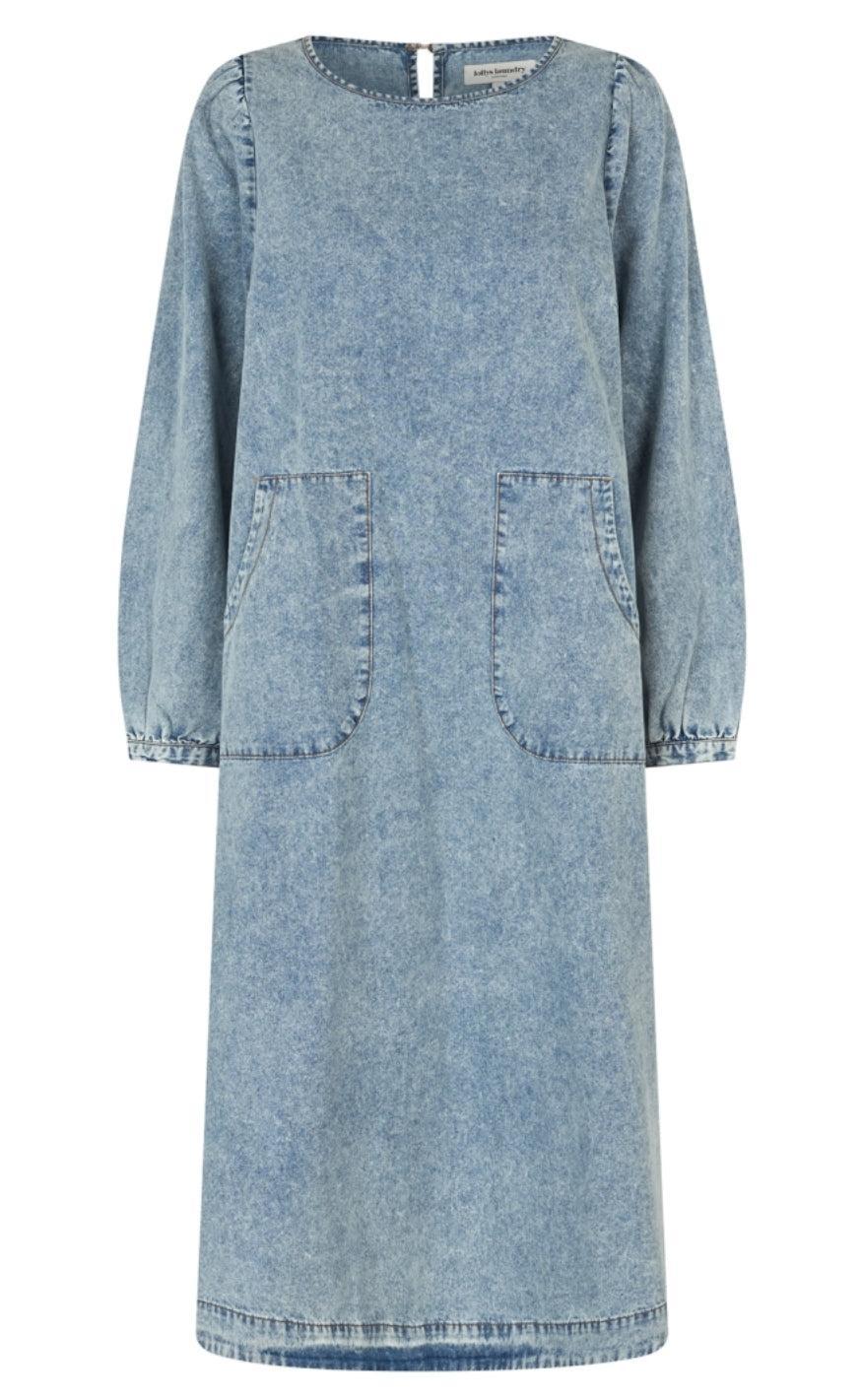 Lollys Laundry Kjole Lucas Washed Denim