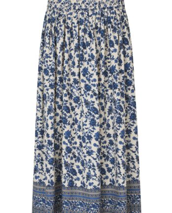 Lollys Laundry Nederdel Myra Maxi Blue