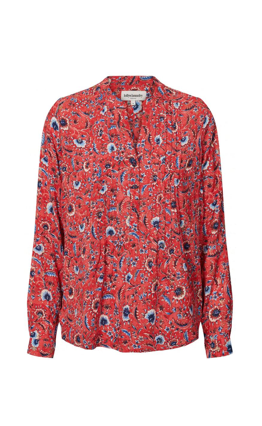 Lollys Laundry Skjorte Helena Flower Print
