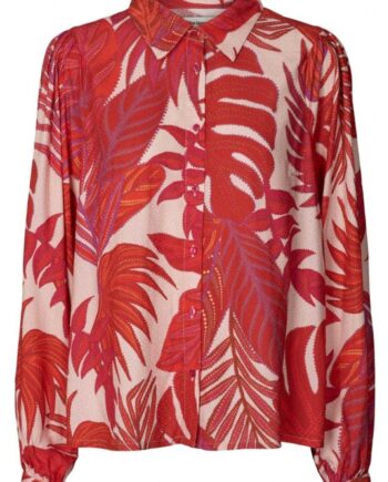 Lollys Laundry Skjorte Twilight 74 Flower Print