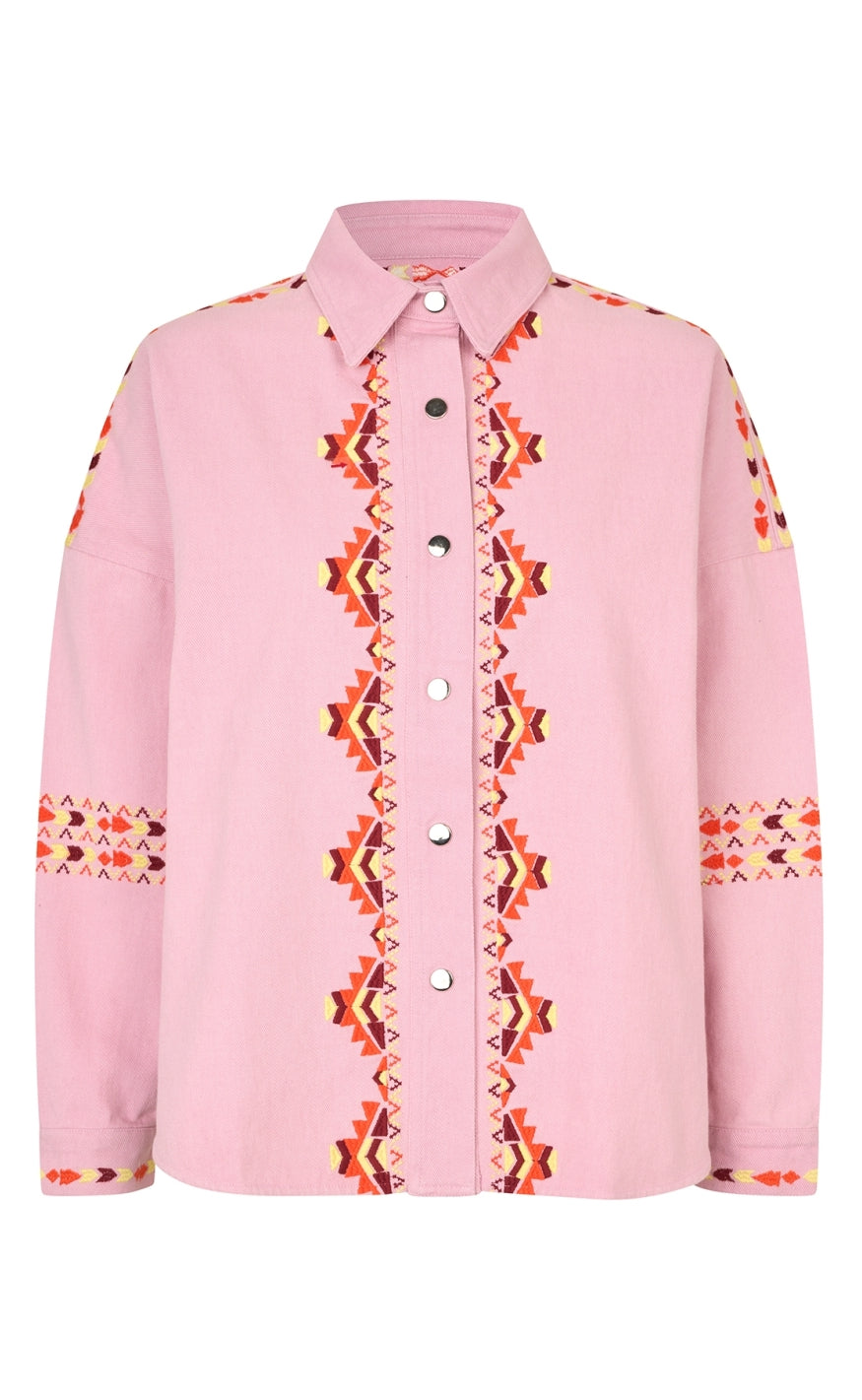 Lollys Laundry Skjorte Veida Pink