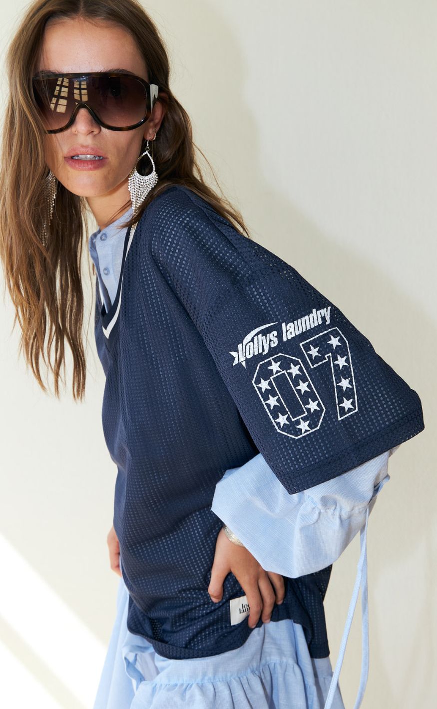 Lollys Laundry -shirt Kamilla Sports Dark Blue