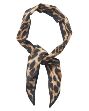 Lollys Laundry Tørklæde Rosemary Leopard Print