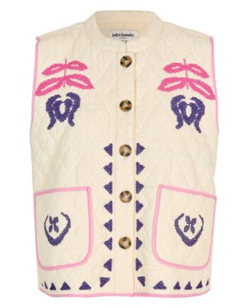 Lollys Laundry Vest Cairo Creme