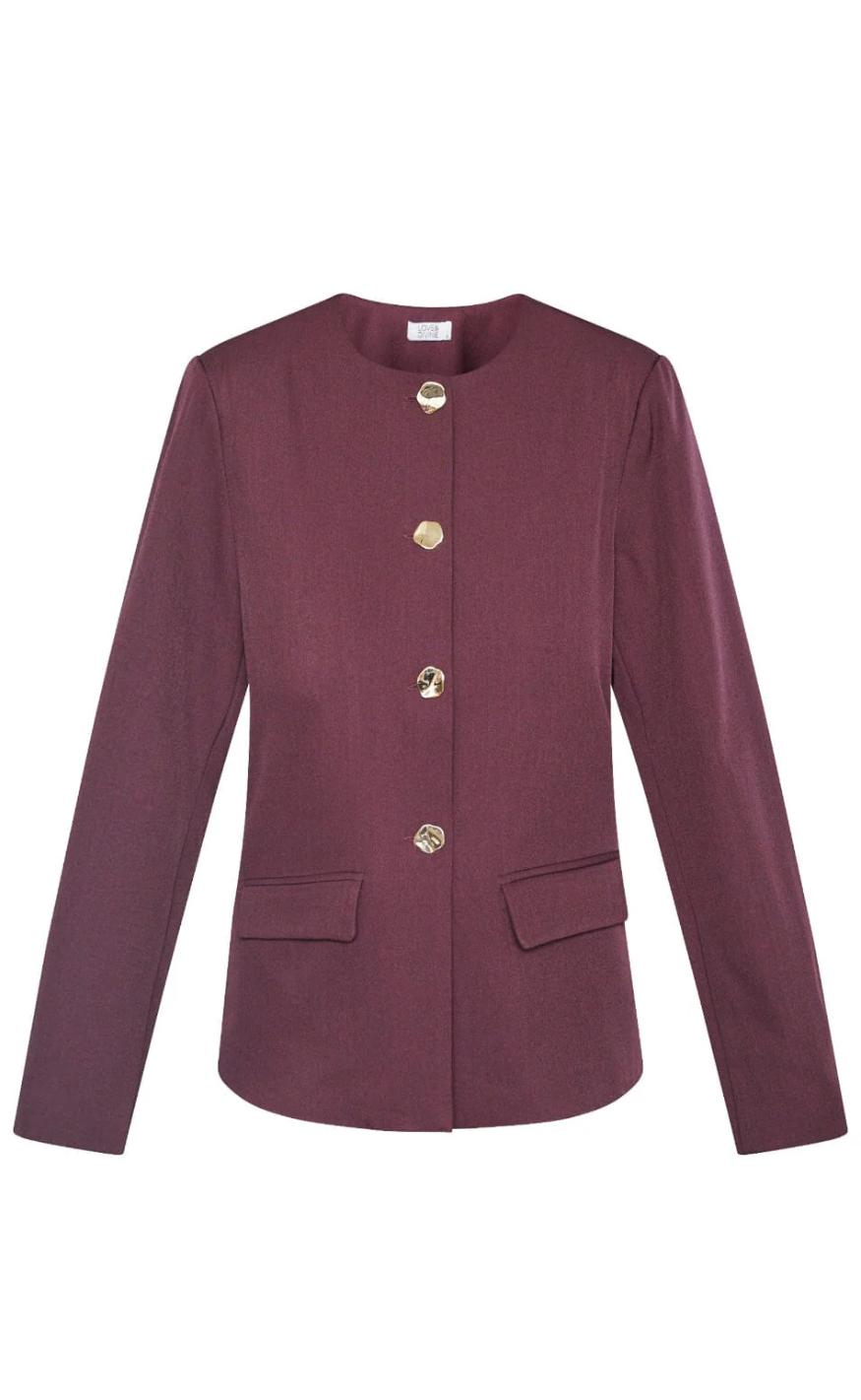 Love Divine Blazer Love1411 Bordeaux