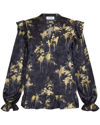Love   Divine Bluse Love1234-  Gold Print