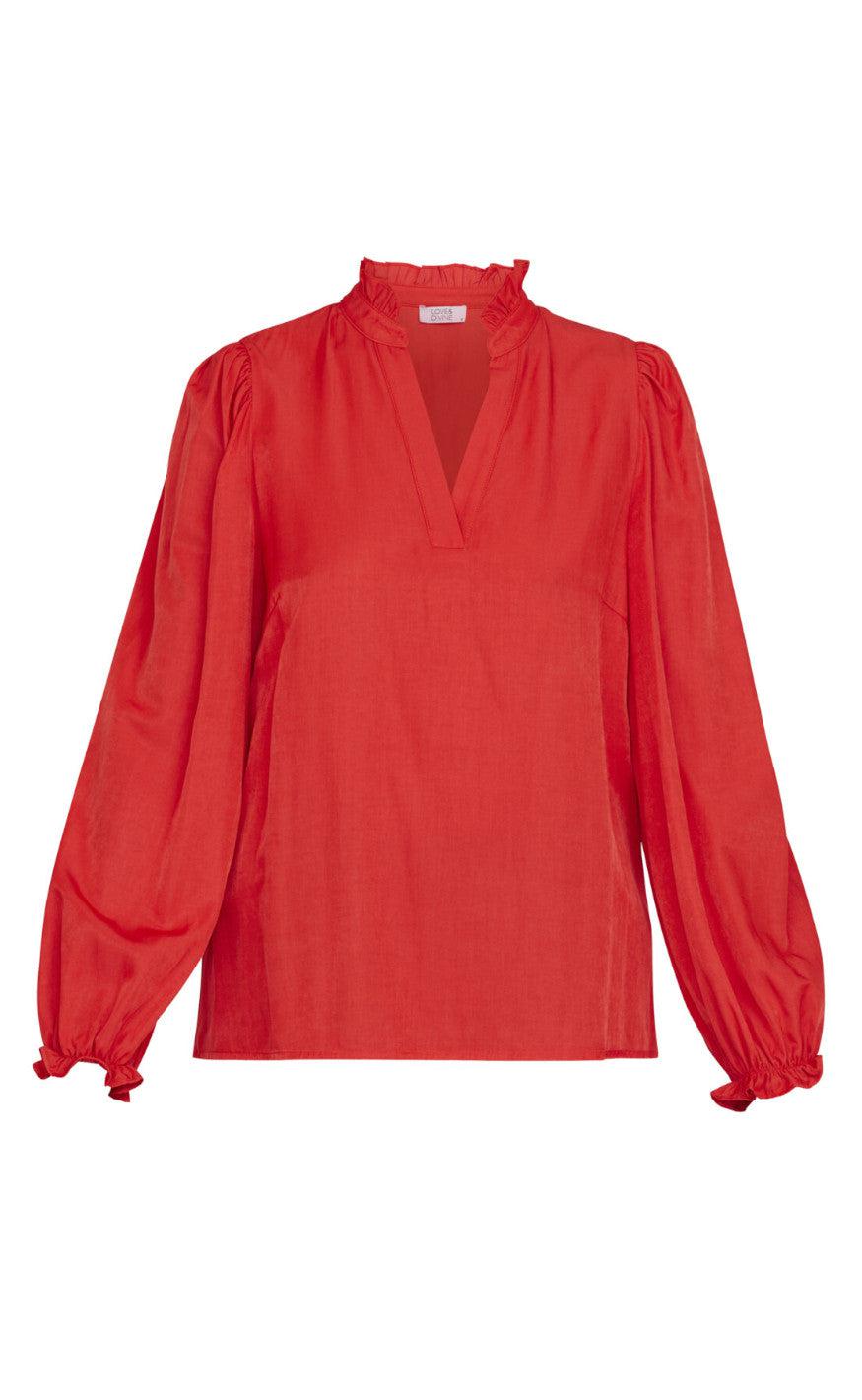 Love Divine Bluse Love1183 Ruby