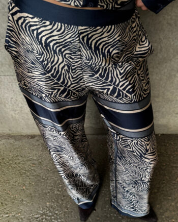 Love   Divine Bukser Love1024-60 Navy Zebra