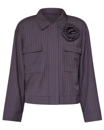 Love   Divine Jakke Love1471 Blue Pinstripe