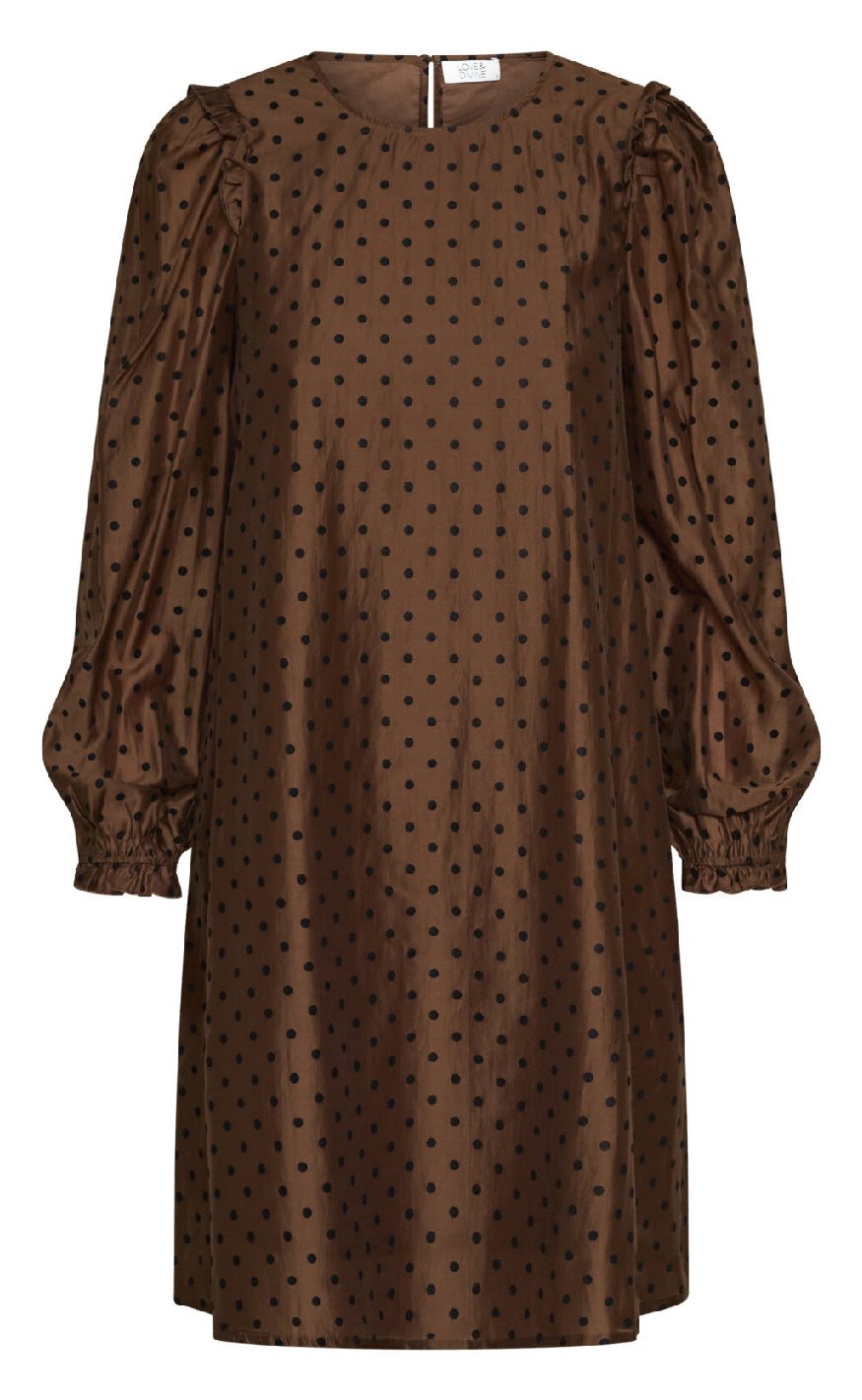 Love Divine Kjole Love870- Chocolate Dot
