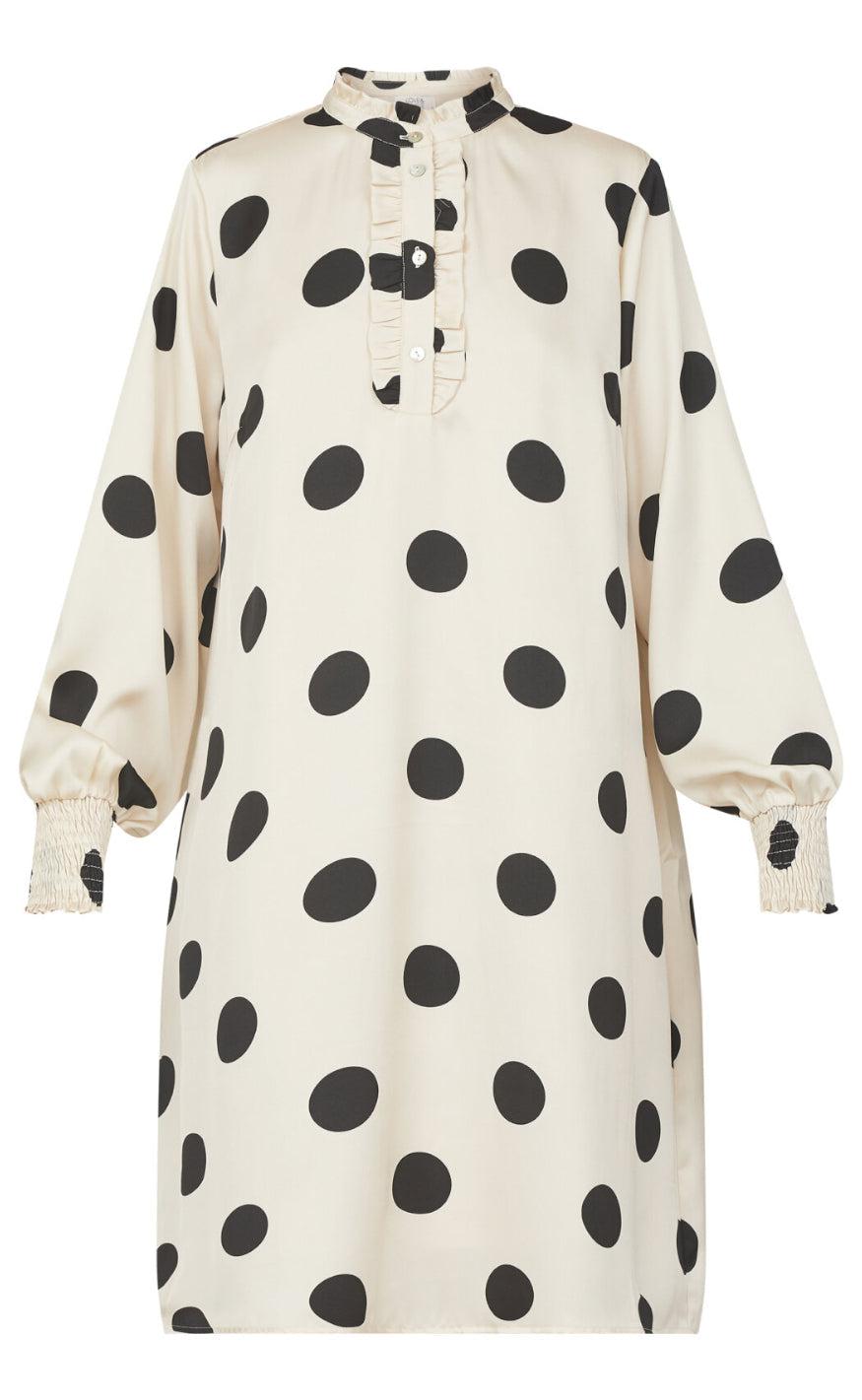 Love Divine Kjole Love876- Cream Dot
