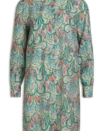 Love   Divine Kjole Love578-  Green Paisley