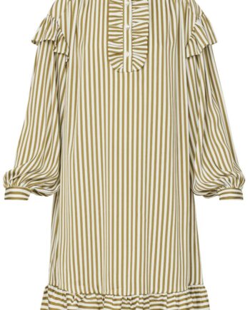Love   Divine Kjole Love1035-  Green Stripe