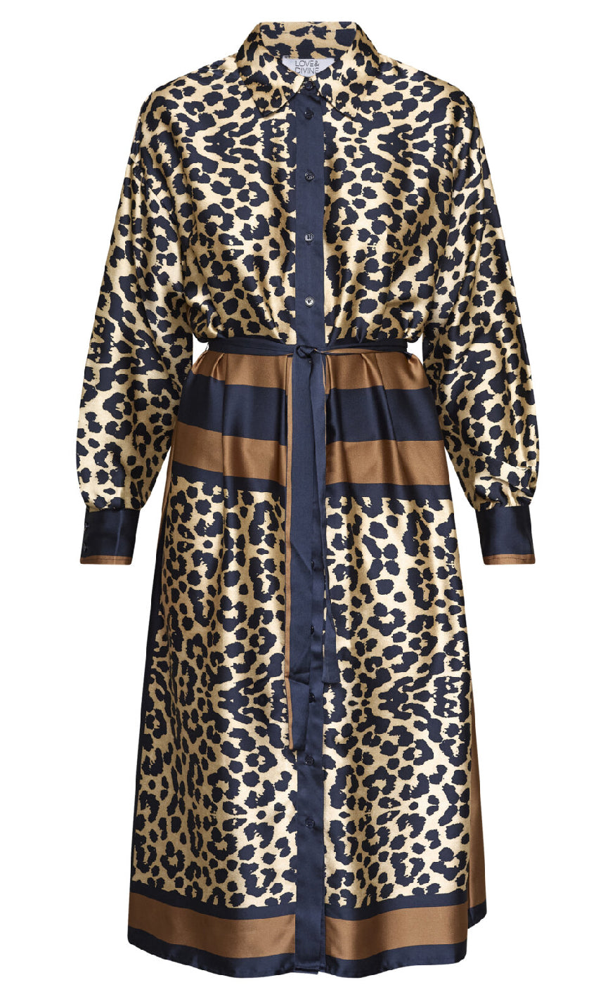 Love Divine Kjole Love1394 Navy Leo
