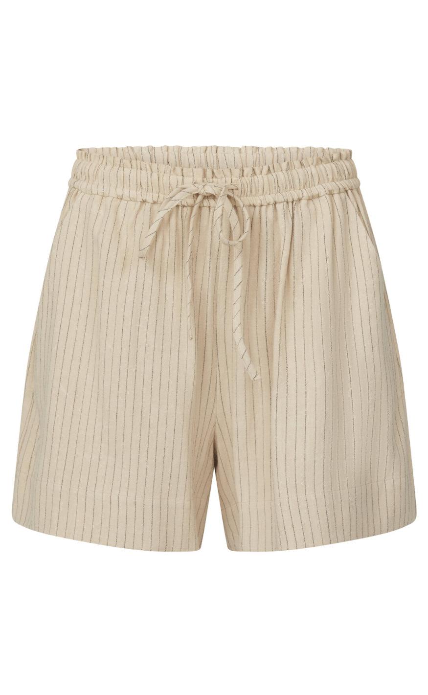 Love Divine Shorts Love970- Sand Pinstripe