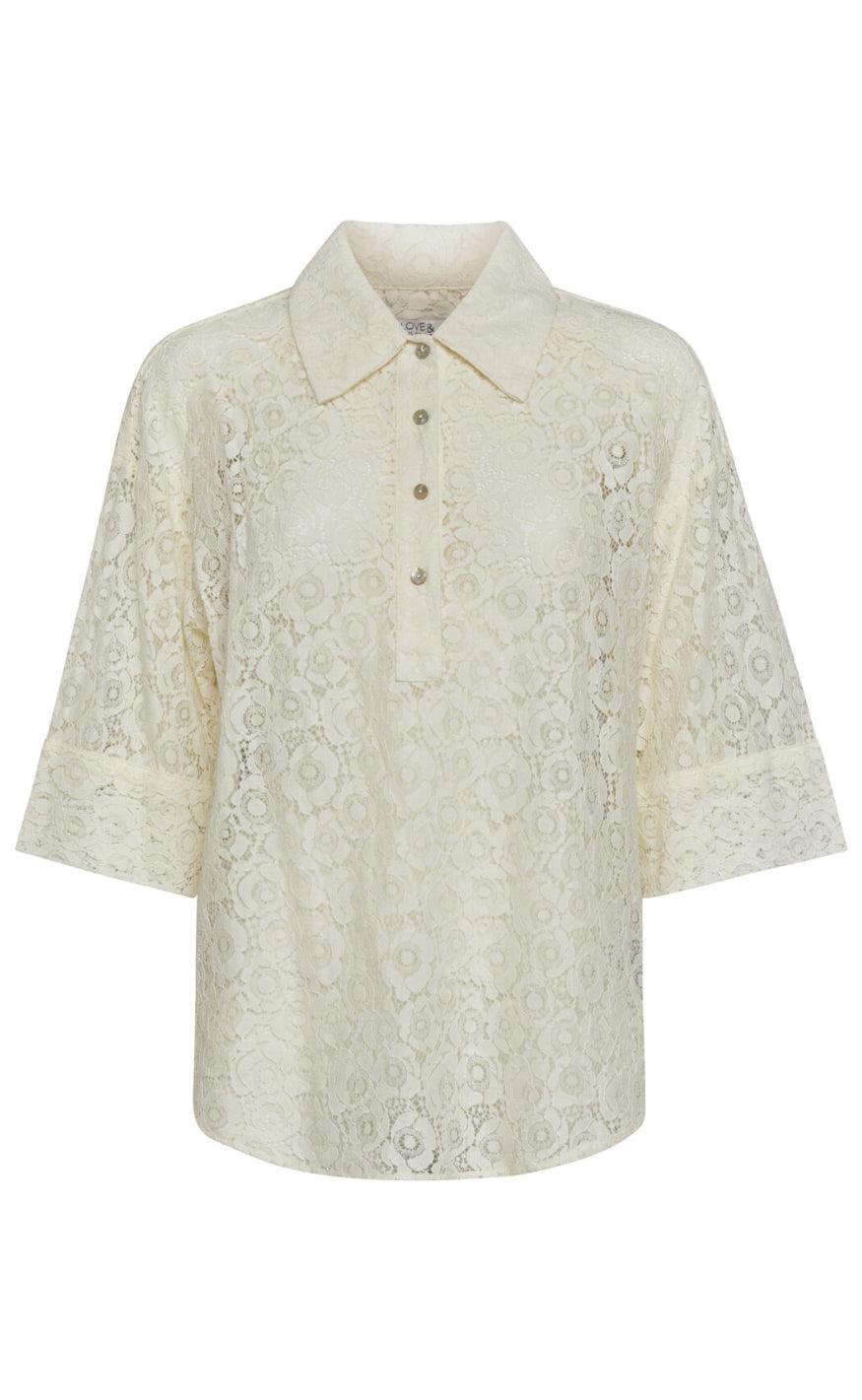 Love Divine Skjorte Love1316 Cream