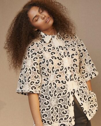 Love   Divine Skjorte Love1092 Cream Black