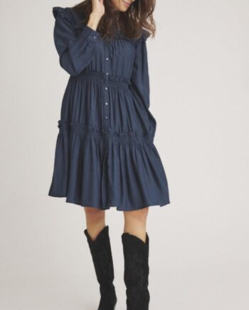 Luxzuz Kjole Akita Night Blue