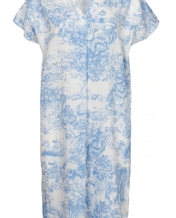 Luxzuz Kjole Gergo Cashmere Blue
