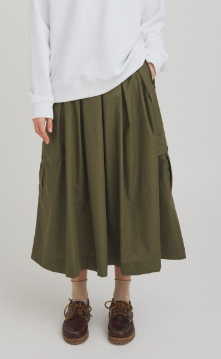 Luxzuz Nederdel Malle Dusty Olive