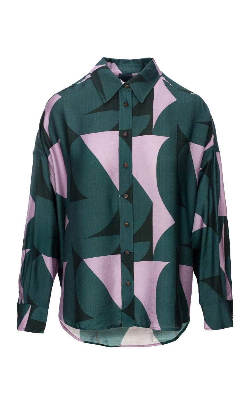 Luxzuz Skjorte Sidono Jungle Green