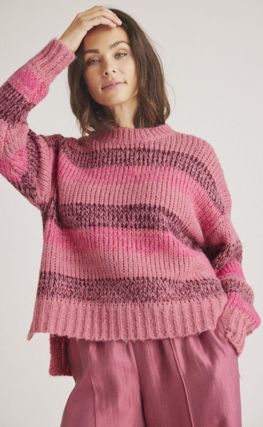 Luxzuz Strik Karoline Hot Pink